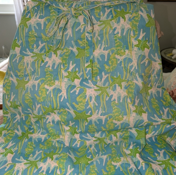 Lilly Pulitzer Vintage 1970's Wrap Skirt SZ. LG. EUC. - Picture 1 of 10